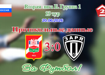 Спартак (Нальчик) — Заря (Луганск): протокольные данные