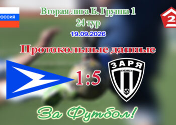 Чайка-М (Песчанокопское) — Заря (Луганск): протокольные данные