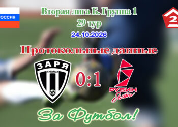 Заря (Луганск) — Рубин Ялта: протокольные данные